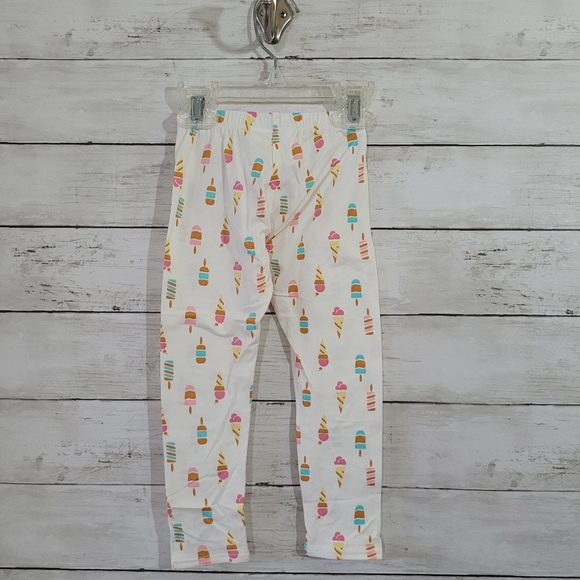 BNWT DOT DOT SMILE Baby Girl Ice Cream Popsicles Buttery Soft Leggings Size 2T - Picture 5 of 9